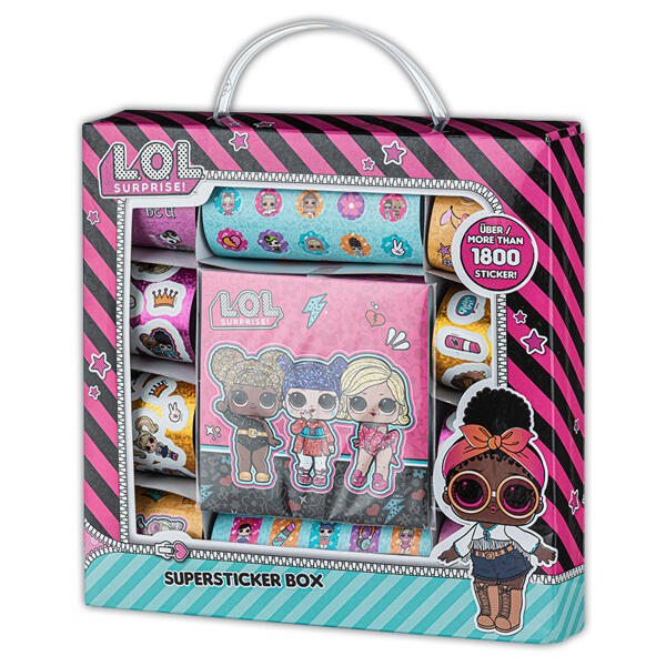 Lizenz Supersticker Box 1800-teilig