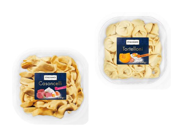 Pâtes aux œufs fraîches farcies