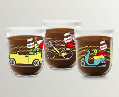 Nutella im Dekor-Glas