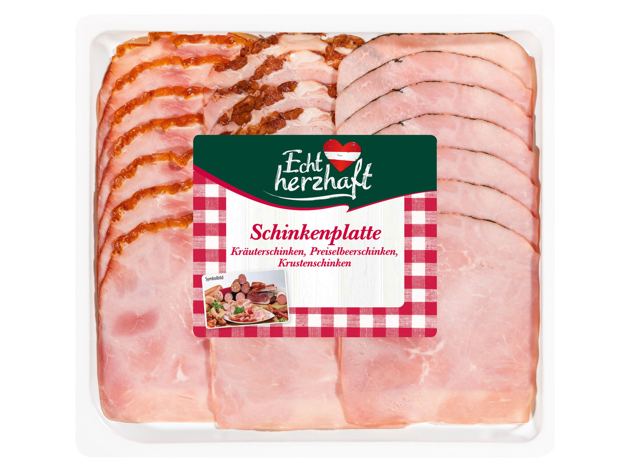 ECHT HERZHAFT Schinkenplatte