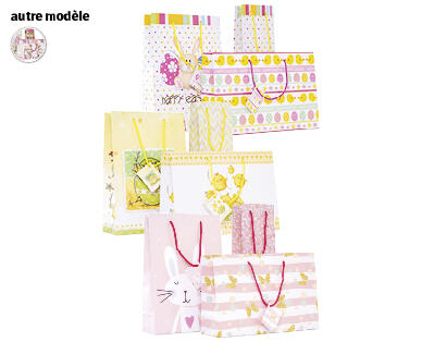 LOT DE SACS CADEAUX, 3 PIÈCES