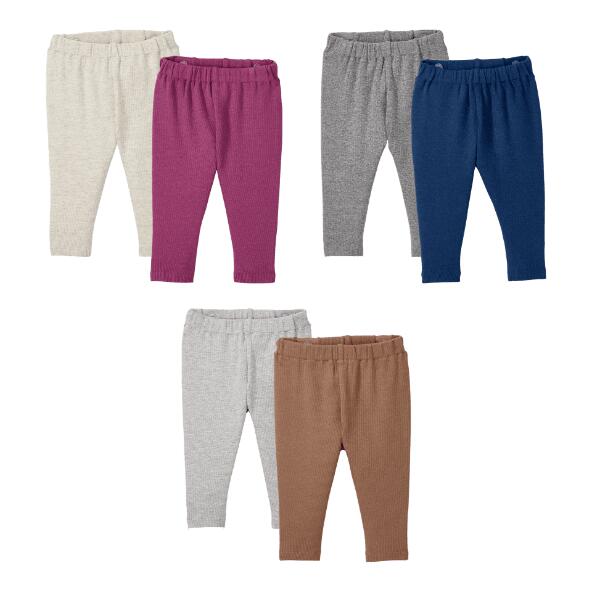 LILY & DAN(R) 				Gerippte Hose, 2 St.