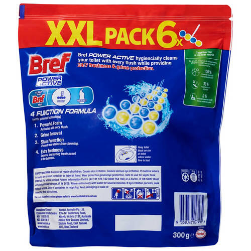 Bulk XXL Toilet Block 6 Pack Lemon