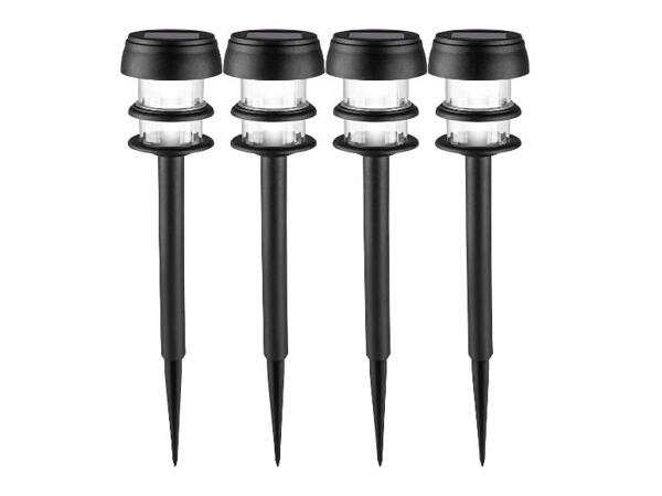 Solární LED svítidlo, 4dílná sada
