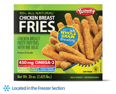 Yummy Whole Grain Chicken Breast Fries