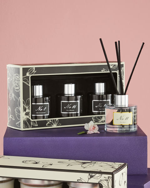 Luxury Reed Diffuser Set Black