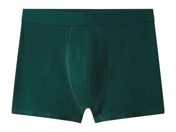 Esmara Men Men's Green & Black Christmas Boxers - 3 Pack