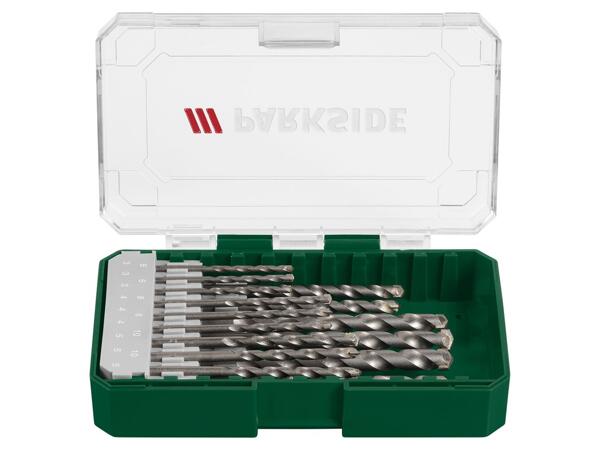 Drill or screwdriver bit set, 15 or 37 pieces