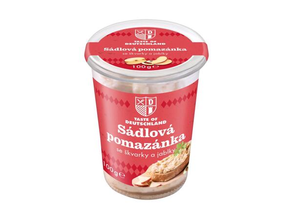 POMAZÁNKA ZE ŠKVAŘENÉHO SÁDLA