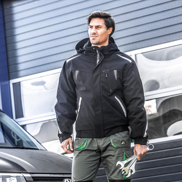 Softshell-Arbeits-Winterjacke
