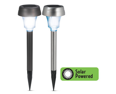 Gardenline Stainless Steel Solar Light