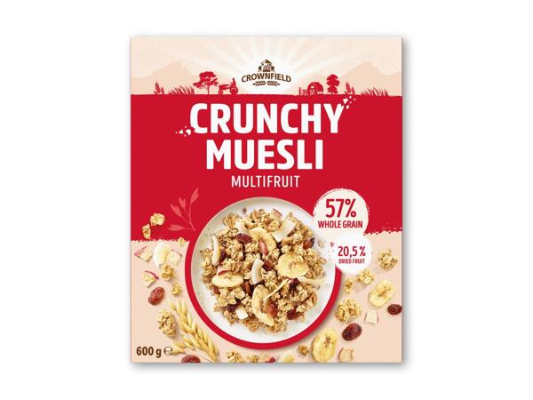 CROWNFIELD Sprød mysli med frugt
