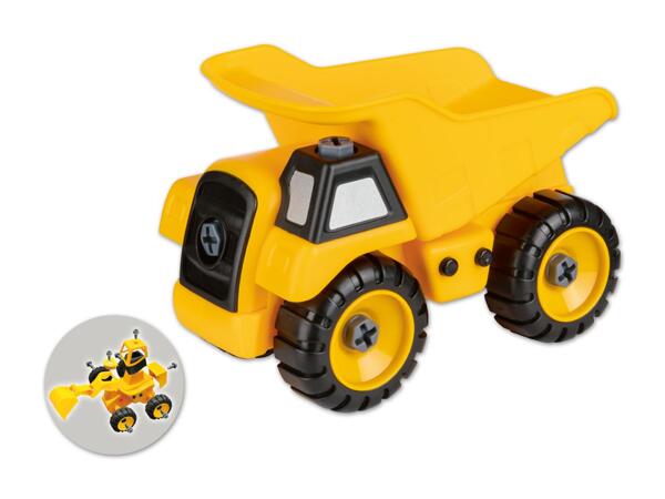9-in-2 Baufahrzeug-Set, 46-teilig