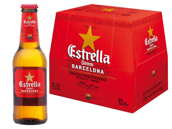 ESTRELLA DAMM Bier 12er