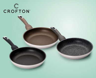 CROFTON Hochglanz Edelstahl-Bratpfanne, Ø 24 cm
