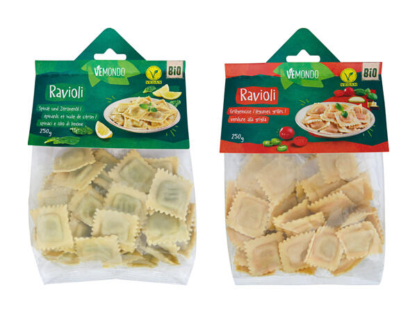 Ravioli vegani bio