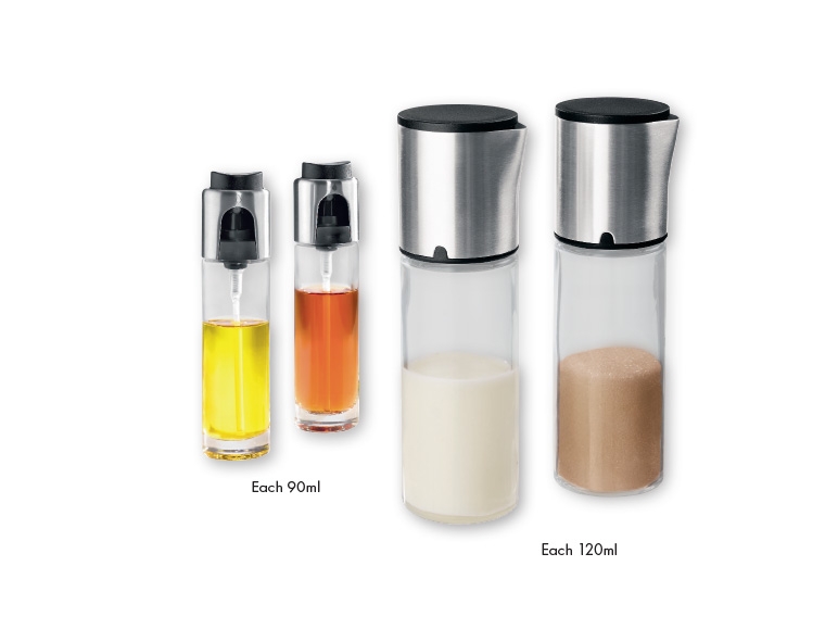 ERNESTO(R) Vinegar & Oil Sprayer/ Sugar and Cream Set