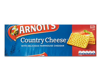 Arnott's Country Cheese Cracker 250g