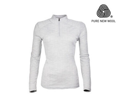 Adult's Merino Quarter Zip Top