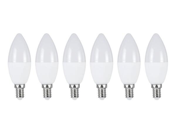 LED žárovka, 6 kusů
