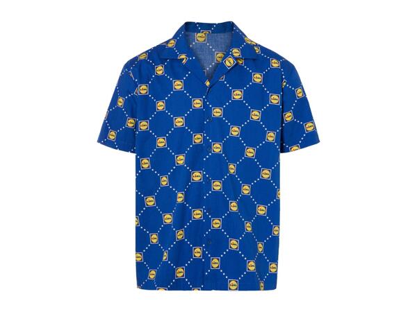 Livergy Men's Lidl Short Sleeve Shirt