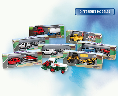Lot de véhicules 1:32 TOY
