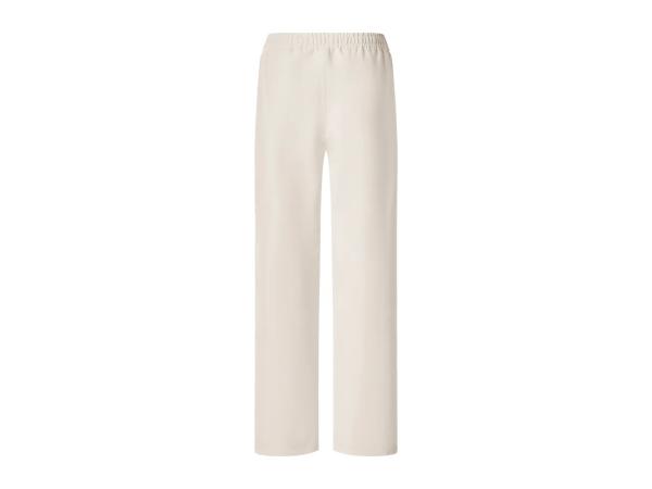 Esmara Ladies' Beige Wide Leg Denim Joggers