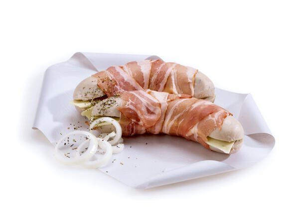 Boudin blanc au lard & au fromage