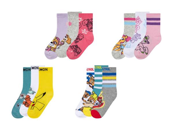 Kinder-Socken, 3 Paar