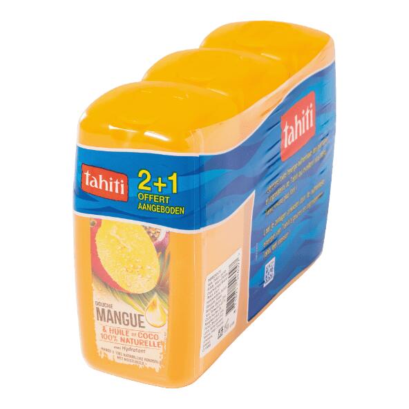 TAHITI(R) 				Gel douche, 3 pcs