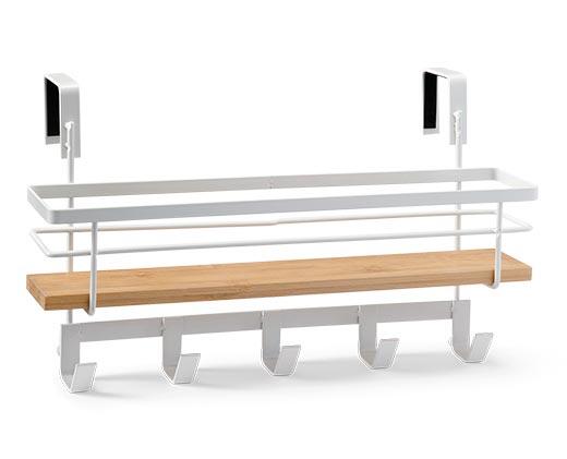 Huntington Home 
 Shelf Rack with Hooks