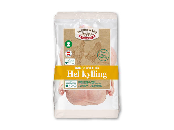 Hel dansk kylling