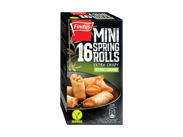 Mini rouleaux de printemps aux légumes Findus