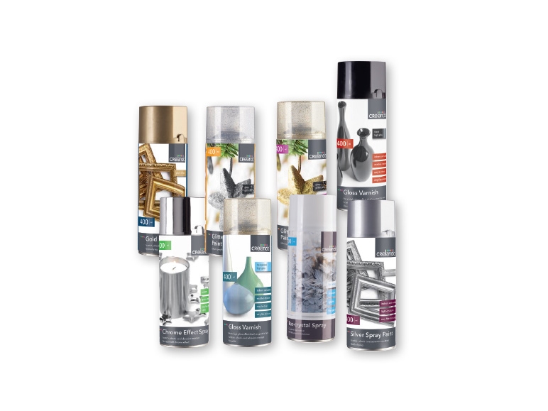 CRELANDO(R) Gloss Varnish/Spray Paint