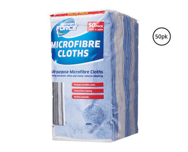 Microfibre Cloths 50pk