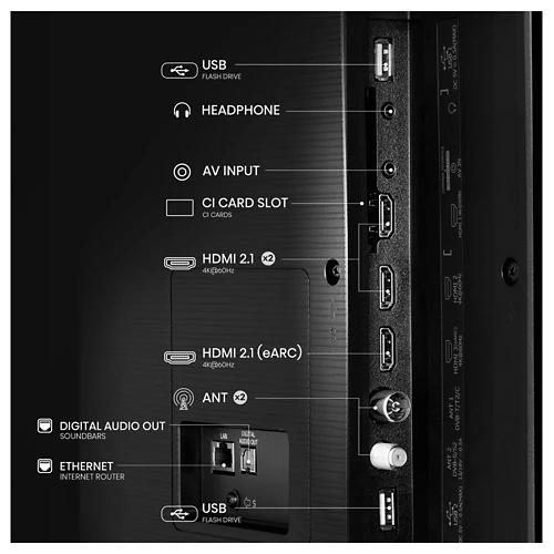 HISENSE 75" (189cm) QLED Smart TV E7Q