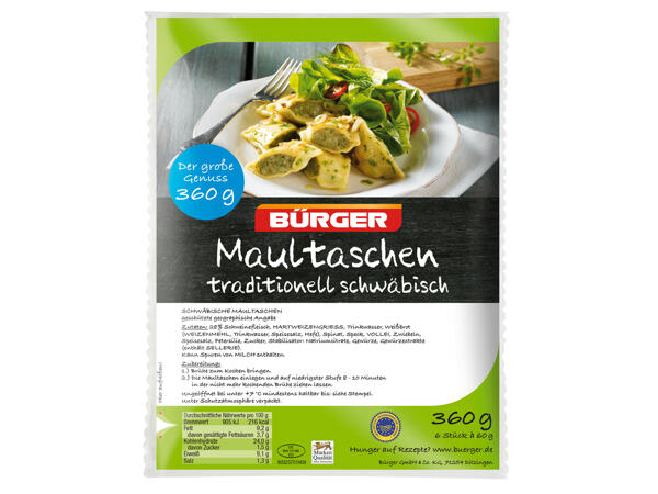 Bürger Original Schwäbische Maultaschen