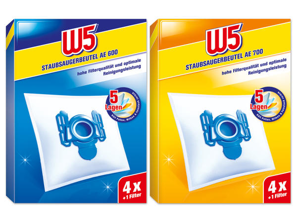 W5 Staubsaugerbeutel