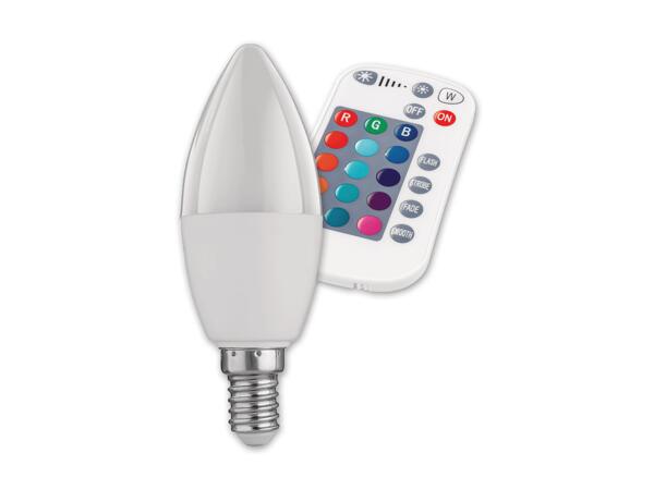 LED-Lampe mit Farbwechsel-Effekt