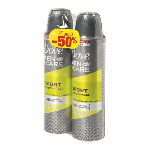 DOVE MEN+CARE(R) 				Deodorant für Herren, 2 St.