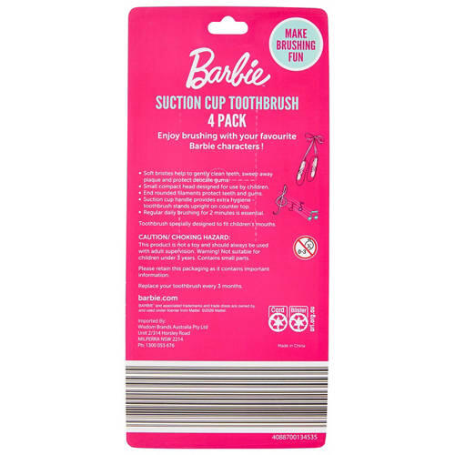 Kids Licensed Toothbrush 4 Pack