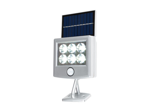 LIVARNO LUX(R) LED-projektør med solcellemodul
