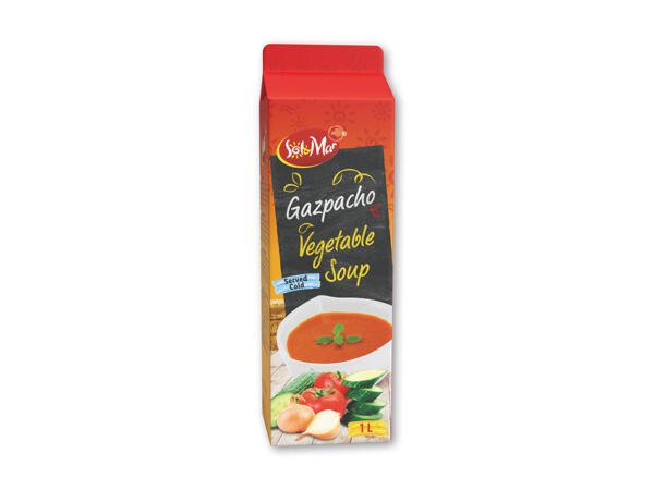Gazpacho spansk grøntsagssuppe