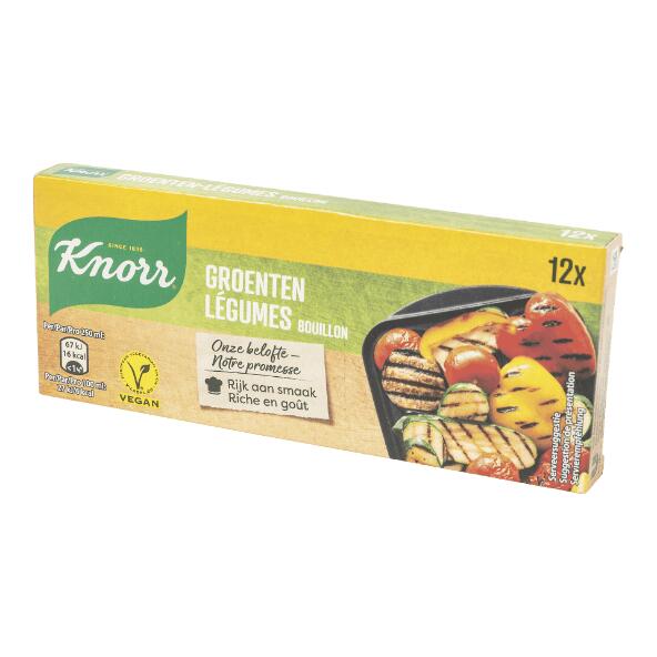 KNORR(R) Cubes de bouillon, 12 pcs