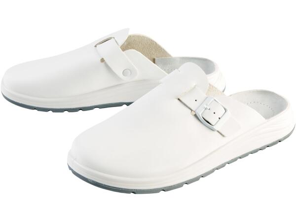 Work Leather Clogs