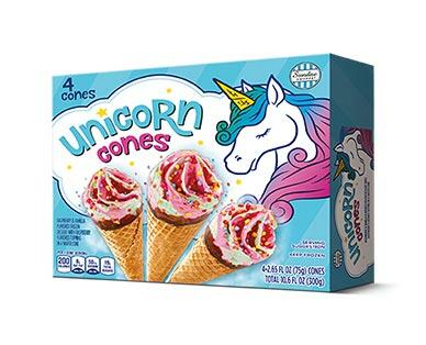 Sundae Shoppe Unicorn or Galactic Ice Cream Cones