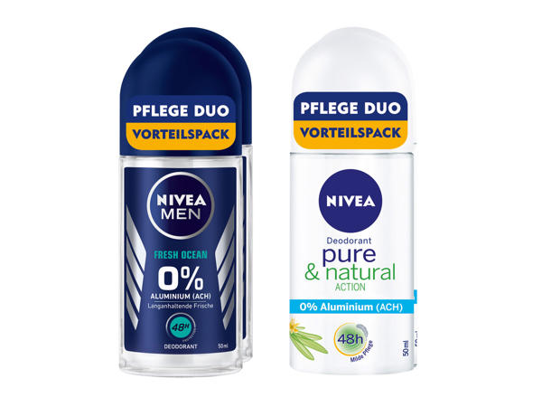 NIVEA Deo-Roller 2er