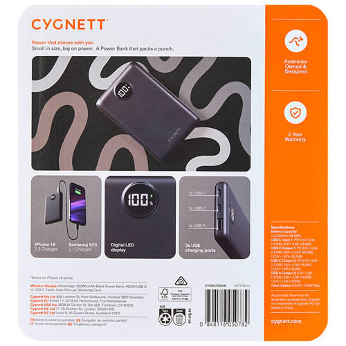 Advantage 3rd Generation Powerbank 10K