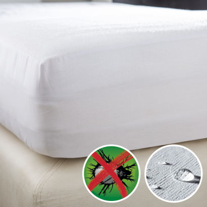 Protège-matelas, 1 pers.