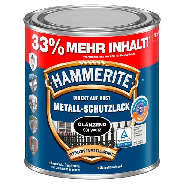 HAMMERITE Metall-Schutzlack 1 l